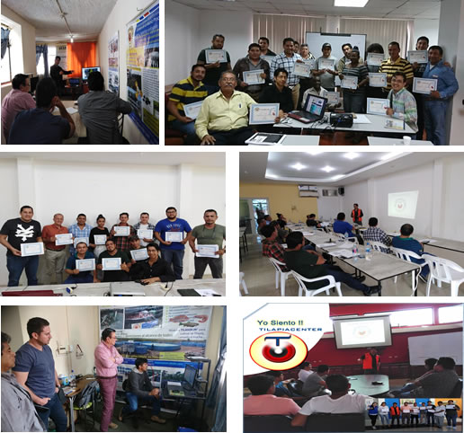 Curso taller en Esmeraldas cultivo de camarón y tilapia